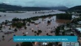 Omwens 10 Moun Mouri nan Inondasyon Brezil 