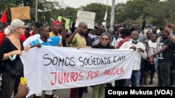 Arquivo: Manifestação em Luanda, Angola, 17 Junho 2023