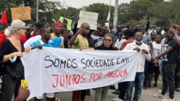 Arquivo: Manifestação em Luanda, Angola, 17 Junho 2023