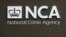A sign is seen outside the National Crime Agency (NCA) headquarters in London, Oct. 7, 2013.