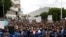 FILE - Yemenis chant slogans as they attend a rally on March 26, 2023, in Sana'a, Yemen. The U.N. announced on Aug. 11, 2023, that five staff members who were kidnapped 18 months ago have been released.