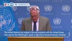 VOA60 America - UN Expresses Concern to US Over Spying Reports