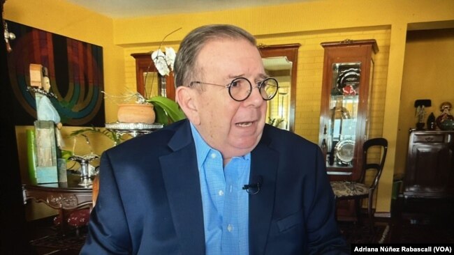 Edmundo González, candidato presidencial venezolano postulado por la MUD.