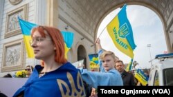 Украински собир во Скопје: Една година отпор против руската агресија