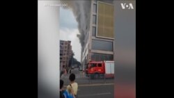 中国四川自贡发生火灾 多人遇难