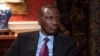 In this screen grab, Kenyan President William Ruto speaks in an exclusive interview with VOA Swahili Service reporter Hubbah Abdi in Washington on Friday, May 24, 2024.