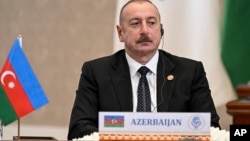 Президент Азербайджана Ильхам Алиев 