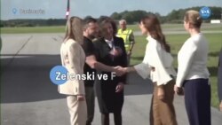 Zelenski ve Frederiksen pilot koltuğunda 