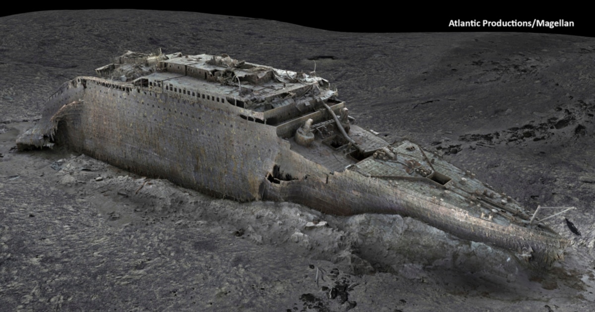 First Full-Size 3D Scan of Titanic Reveals Wreck Like Never Before