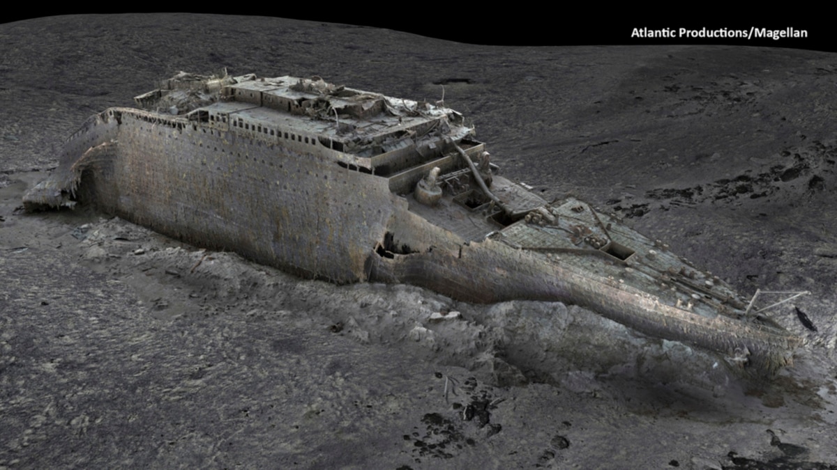 First Full-Size 3D Scan of Titanic Reveals Wreck Like Never Before