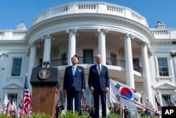 APTOPIX Biden US South Korea