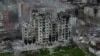 FILE - An aerial view shows destructions in the frontline town of Bakhmut, in Donetsk region, May 21, 2023. (Press Service of the 93rd Kholodnyi Yar Separate Machanized Brigade of the Ukrainian Armed Forces/Handout via Reuters)