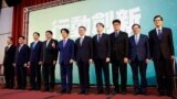台湾当选总统赖清德在台北举行记者会公布新内阁人选。（2024年4月25日）