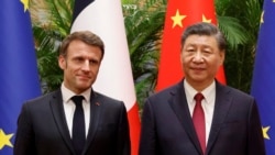 Ông Tập tiếp đón long trọng ông Macron, tính lôi kéo Pháp “chống” Mỹ? | VOA