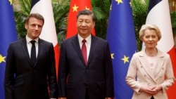 馬克龍：歐洲不應追隨美國或中國的台灣政策
