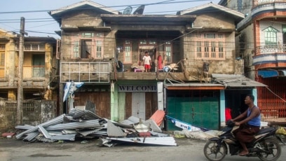 Many Missing after Strong Storm Hits Western Myanmar, Bangladesh