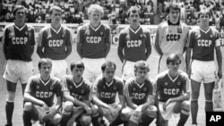 Reprezentacija Sovjetskog saveza na Svetskom prvenstvu 1986. (Foto: AP/Staff/Lipchitz)