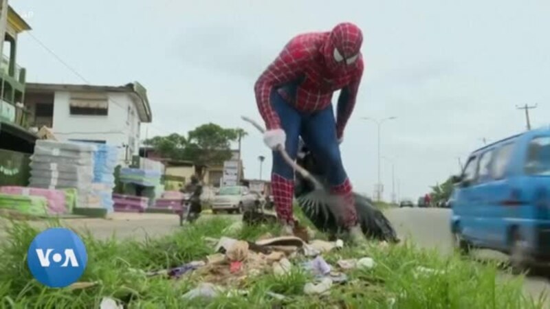 Nigeria : un costume de super-héros pour lutter contre la pollution