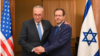 رئیس جمهور اسرائیل با هیات دوحزبی سناتورهای ایالات متحده دیدار کرد
