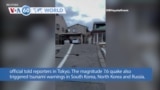 VOA60 World - Powerful earthquake struck western Japan