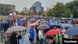 Protest Srbija protiv nasilja, 14. po redu, u Beogradu, 5. avgusta 2023. (Foto: FoNet)