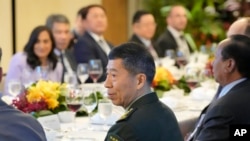 ရှန်ဂရီလာဆွေးနွေးပွဲကိုတက်ရောက်လာတဲ့ တရုတ်နိုင်ငံခြားရေးဝန်ကြီး Li Shangfu၊ ဂျွန် ၃၊ ၂၀၂၃။ 