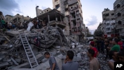 Речиси седум месеци израелски бомбардирања предизвикаа штета од милијарди долари, оставајќи многу од високите бетонски згради во руини, велат Обединетите нации