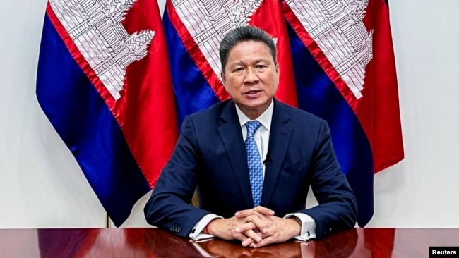 Phó thủ tướng Campuchia Sun Chanthol.