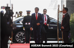 Presiden RI, Joko Widodo menghadiri pembukaan ASEAN-Indo Pacific Forum (AIPF) pada Selasa (5/9) di Jakarta. (Foto: Courtesy/ASEAN Summit 2023)