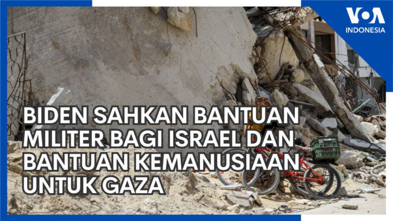 Pengesahan Bantuan Militer bagi Israel dan Bantuan Kemanusiaan bagi Gaza