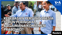 Kebebasan Pers Indonesia Turun Peringkat, Bagaimana Komitmen Prabowo?