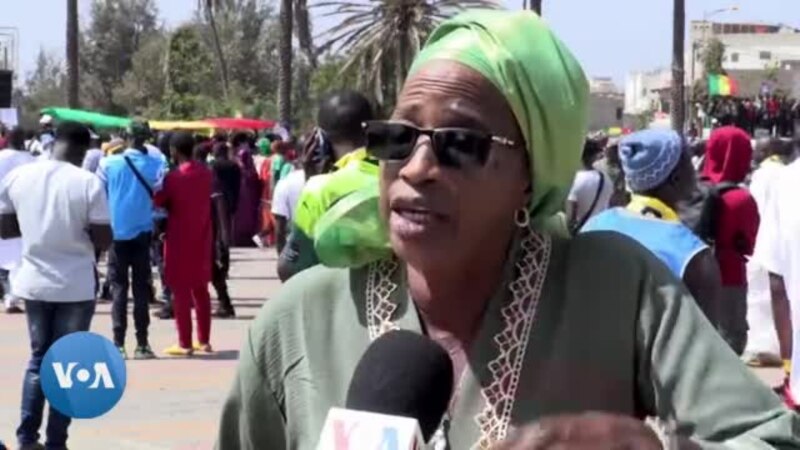 Manifestation du mouvement F24 à Dakar pour dire non à un 3e mandat de Macky Sall