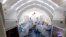 FILE - Staffers work in an inflatable COVID-19 testing lab provided by China's BGI Genomics in Beijing, June 23, 2020. China strongly objected March 3, 2023, after BGI Group and 17 others were hit with curbs on access to U.S. technology. (Xinhua via AP)