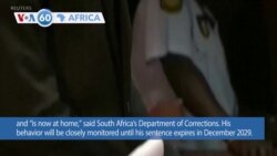 VOA60 Africa - Former Olympian Oscar Pistorius released from prison on parole 