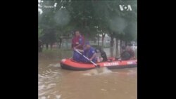 北京地区持续降雨 数万人受灾