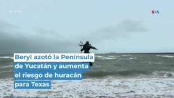 Así fue el paso de Beryl por la Península de Yucatán en México