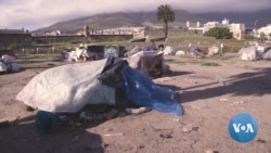 Homeless People Camping in Cape Town’s City Center Battle Eviction 