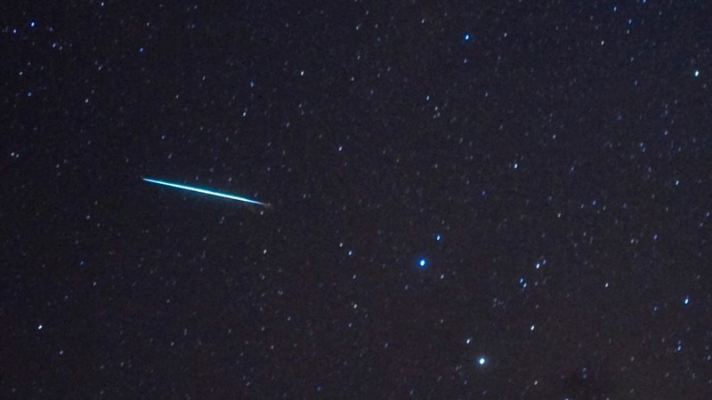 New York City hosts meteor light show