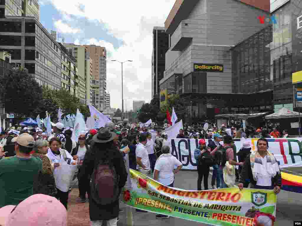 Estas manifestaciones tienen como objetivo que los ciudadanos colombianos muestren su apoyo a los proyectos como de reforma laboral.&nbsp;