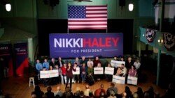 ရီပတ်ဘလီကန်သမ္မတလောင်း Nikki Haley New Hampshire ပြည်နယ်မှာ မဲဆွယ်စည်းရုံး
