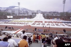 ARHIVA - Svečana ceremonija otvaranja Zimskih olimpijskih igara u Sarajevu (Foto: AFP /EPU)