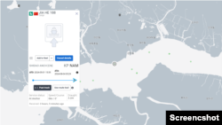 중국 선적의 자허188호가 북한 대동강변 남포항에서 발견됐다. 자료=MarineTraffic