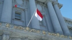 Rayakan Hari Kemerdekaan RI, Bendera Merah Putih Dikibarkan di Kantor Walikota San Francisco