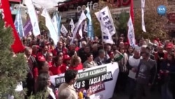 Meslek örgütleri Ankara’da İsrail’i protesto etti 