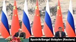 Vladimir Putin i Ši Đinping najavili su 16. maja u Pekingu dodatno jačanje odnosa Rusije i Kine.