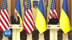 Joe Biden en visite surprise à Kiev 