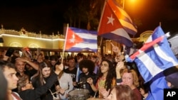 Cubanoamericanos celebran la muerte de Fidel Castro