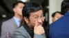 FILE - Filipino journalist Maria Ressa, 2021 Nobel Peace Prize winner and Rappler CEO, gestures as she talks to reporters after being acquitted in a tax evasion case in Pasig city, Philippines, on Sept. 12, 2023.