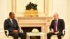 Eritrea's President Isaias Afwerki and Vladmir Putin Twitter @hawelti 