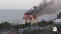 烏克蘭港口城市敖德薩週一受俄軍飛彈襲擊